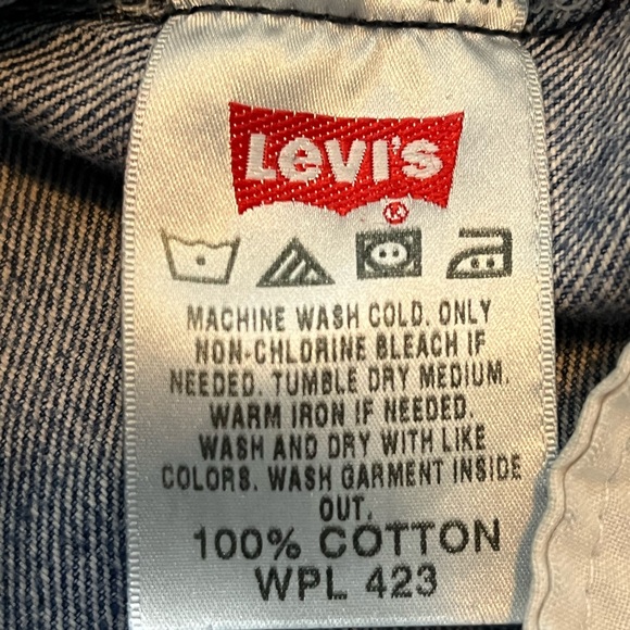 VERY RARE!!!! VINTAGE 501 BUTTON FLY ORIGINAL JEANS - Picture 14 of 16